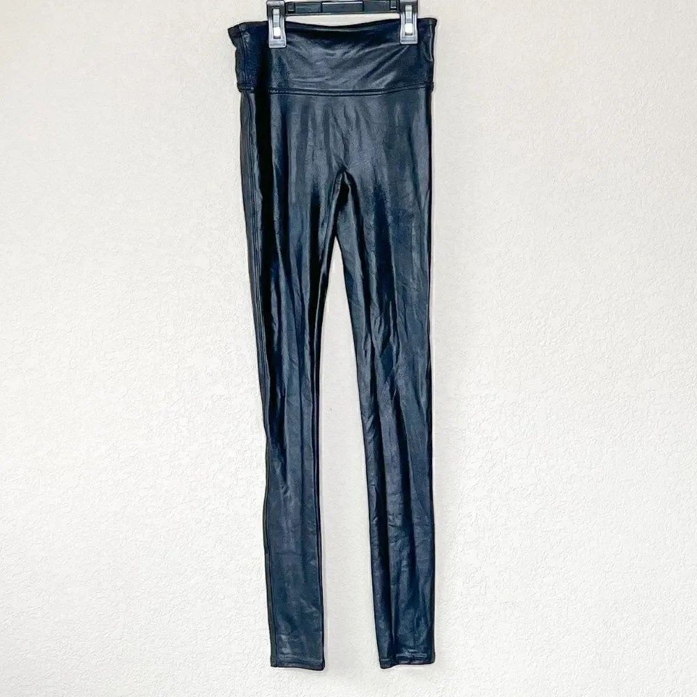 Spanx Faux Leather Leggings Size XS